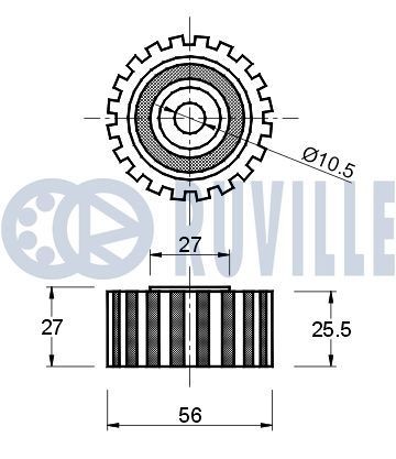 RUVILLE Bras de suspension UGS: 935750 à bon prix