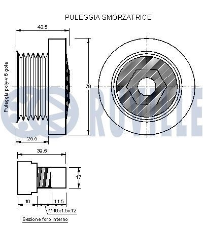 RUVILLE V formos rumbuotas diržas, komplektas prekės numeris: 5577680 nebrangu
