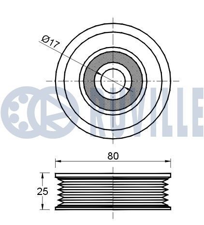 RUVILLE Furtun radiator număr articol: 60199Z ieftin