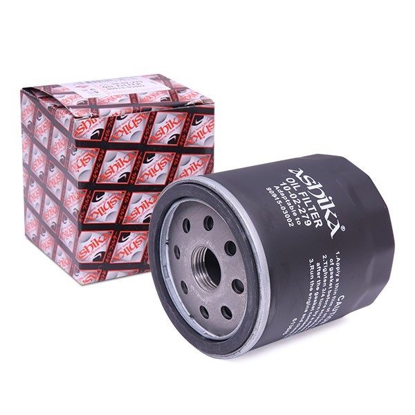 ASHIKA Alyvos filtras prekės numeris: 10-02-279 nebrangu