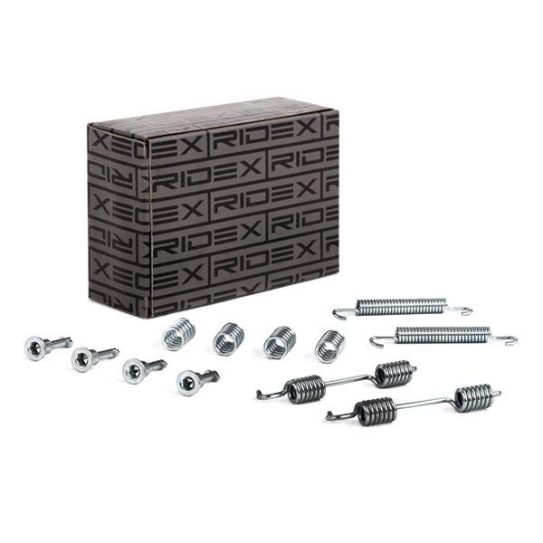 RIDEX 1337P0017 Priedų komplektas, stovėjimo stabdžių trinkelės 3 Serija 320i 2.2 163 AG benzinas 2005