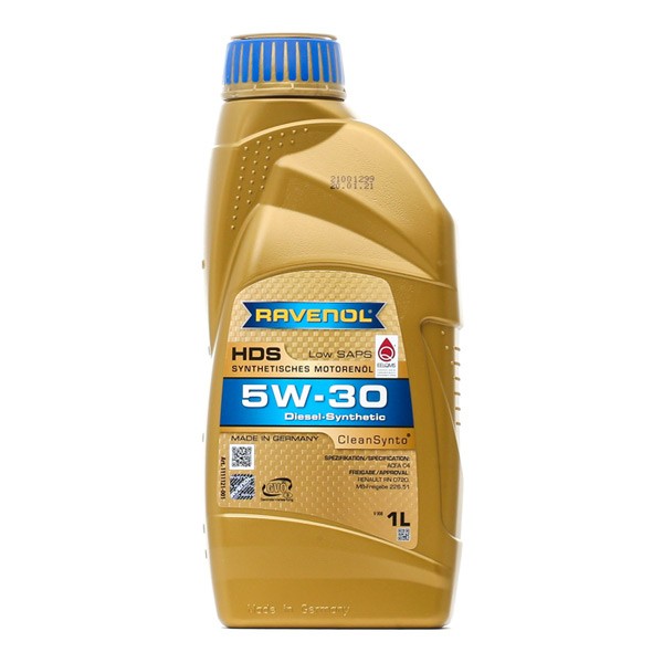 RAVENOL Engine oil HDS Article number: 1111121-001-01-999 cheaply
