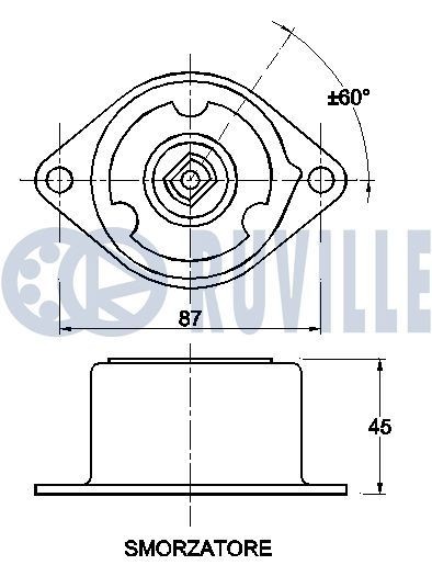 RUVILLE Juego de correas trapeciales poli V Número de artículo: 5596382 a buen precio