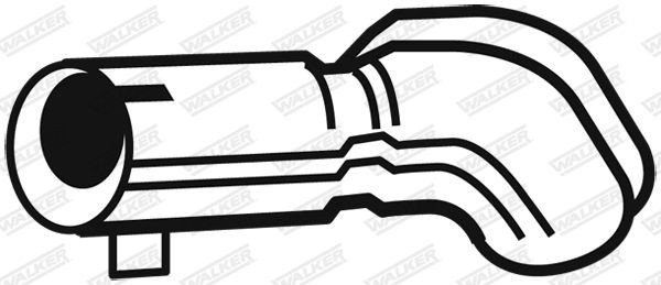 WALKER Μπούκα εξάτμισης αριθμός Άρθρου: 07560 φθηνότερα