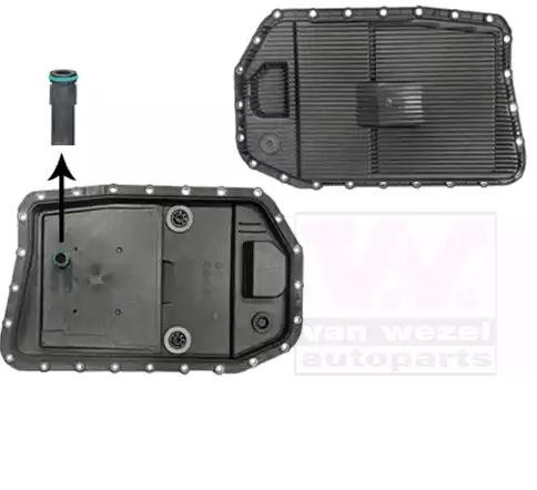 VAN WEZEL 0667071 Coppa olio, cambio automatico Serie 1 118i 2.0 170 CV Benzina 2013