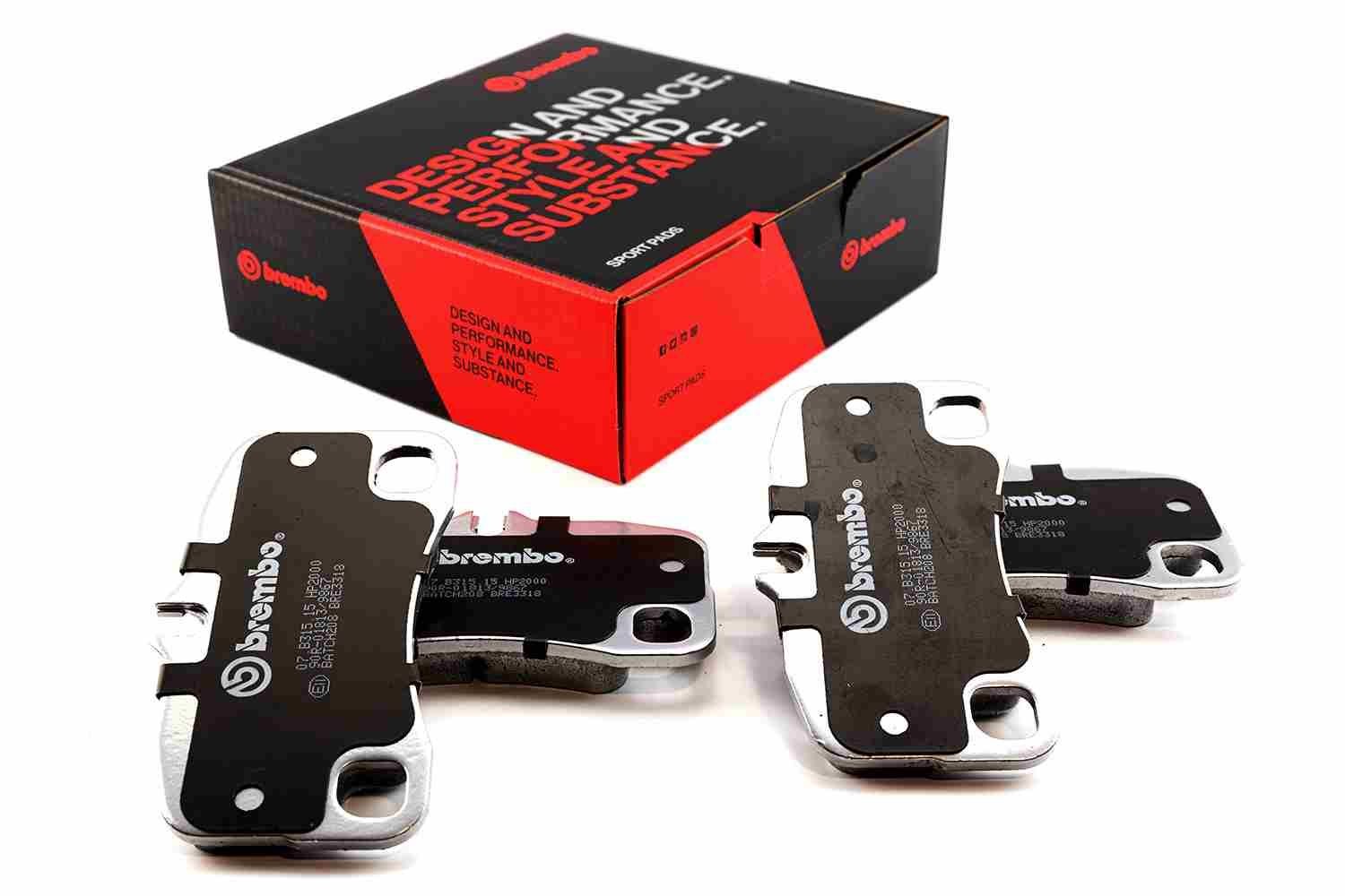 BREMBO Højeffektivt bremsebelægningssæt Varenummer: 07.B315.15 billige