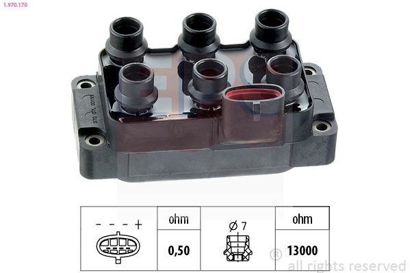 EPS Запалителна бобина артикулен номер: 1.970.170 евтино