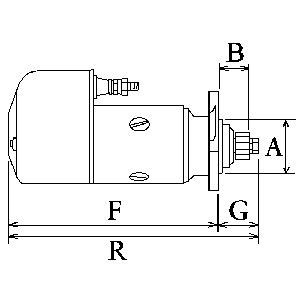 HC-Cargo Starter motor Article number: 110601 cheaply