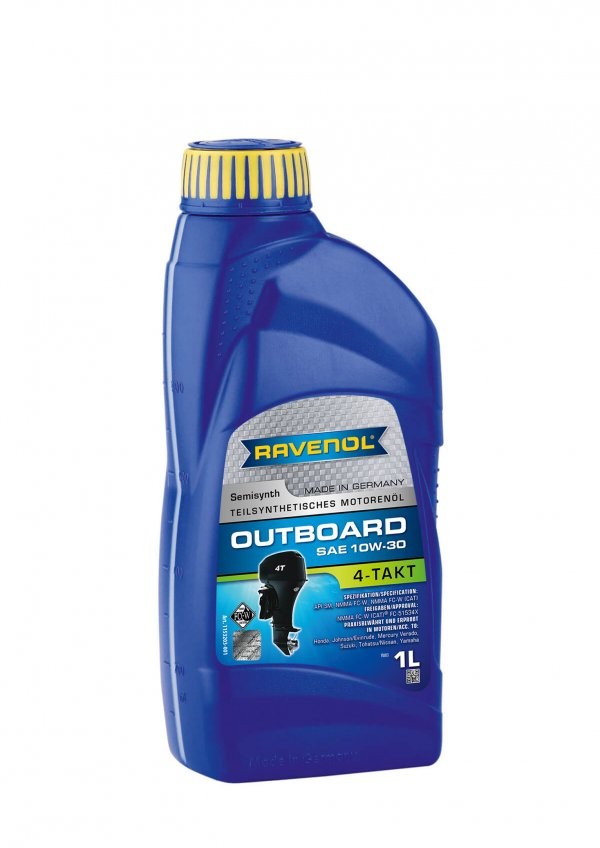 RAVENOL Motorolie Outboardoel, 4T Varenummer: 1153203-001-01-999 billige