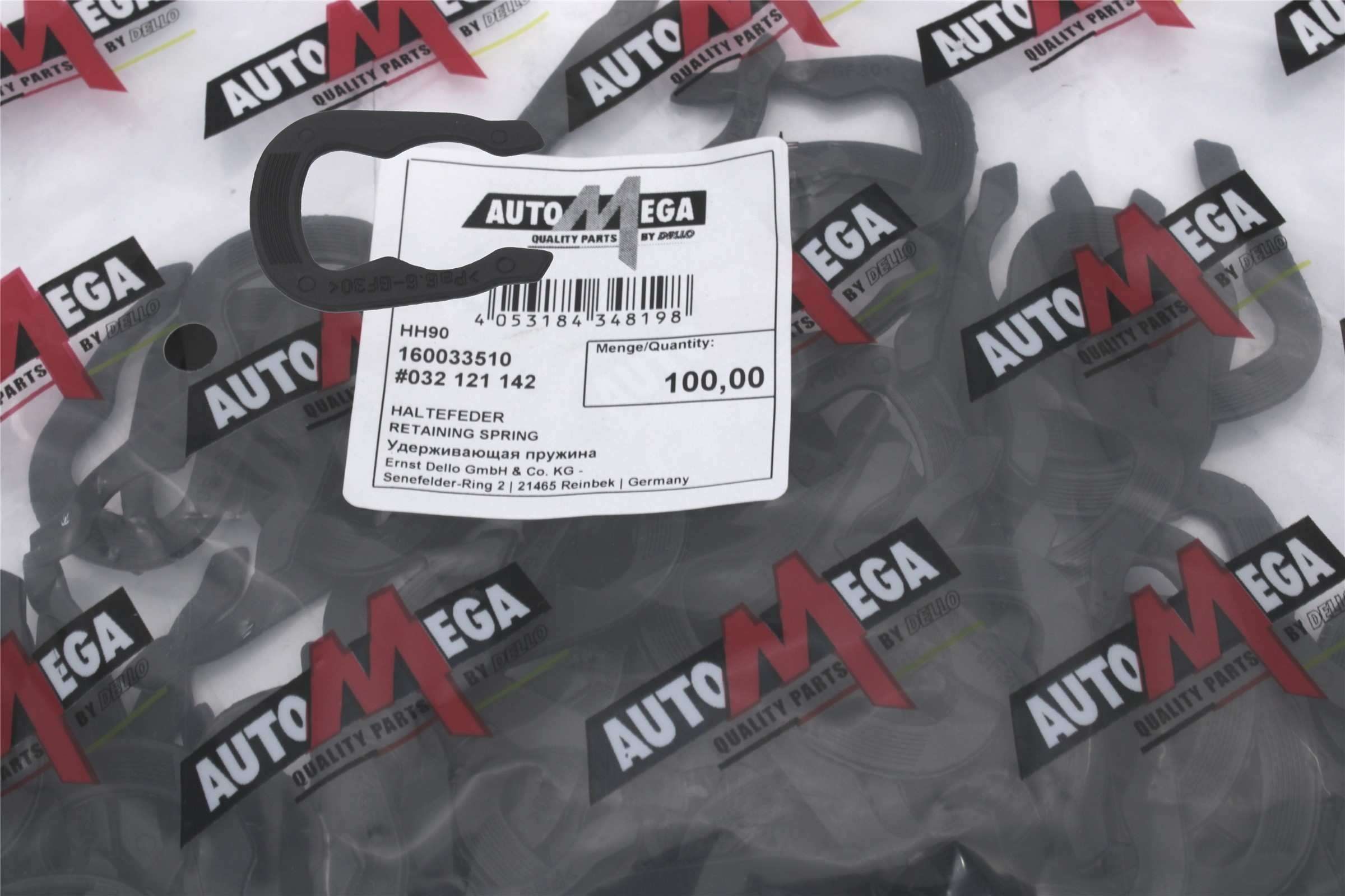 AUTOMEGA Pidätysjousi tuotenumero: 160033510 edullisesti