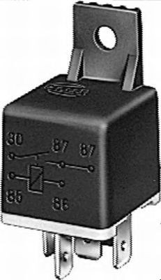 HELLA Relæ, arbejdsstrøm Varenummer: 4RA 003 510-262 billige