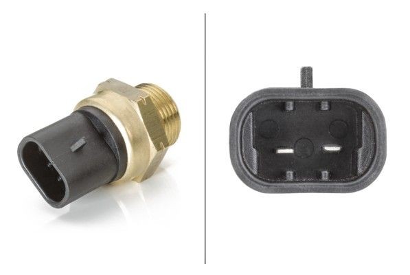 HELLA Θερμικός διακόπτης, βεντιλατέρ ψυγείου αριθμός Άρθρου: 6ZT 007 835-191 φθηνότερα