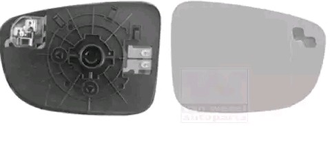 VAN WEZEL Backspegelglas Artikelnummer: 2766838 billigt