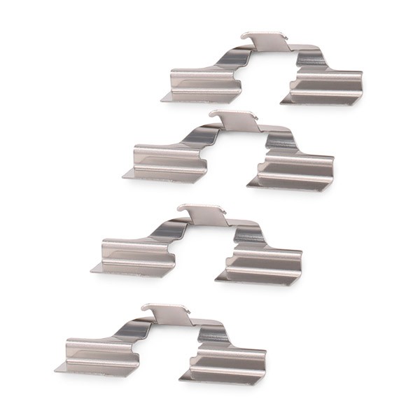 ATE 13.0460-0072.2 Priedų komplektas, diskinių stabdžių trinkelės A4 1.8 T 163 AG benzinas 2004