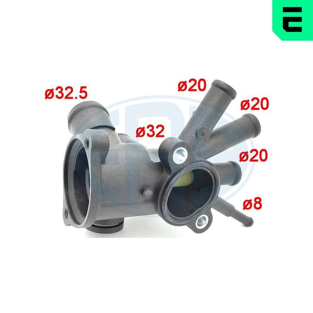 ERA Kølevæskeflange Varenummer: 354021 billige