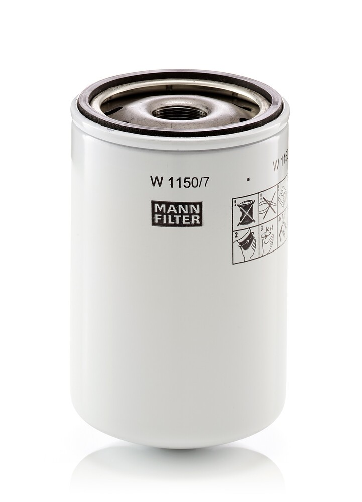 MANN-FILTER Filtre à huile UGS: W 1150/7 à bon prix