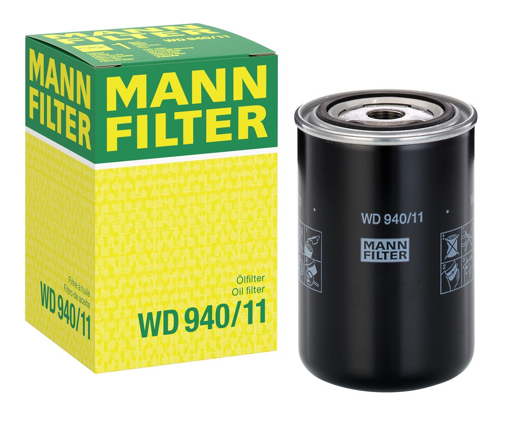 MANN-FILTER Hydraulikfilter, automatisk gearkasse Varenummer: WD 940/11 billige