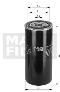 MANN-FILTER Filtre à huile UGS: WD 962/21 à peu de frais