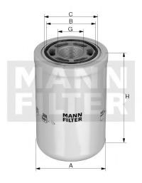 MANN-FILTER Filtru de ulei cutie de viteze automată număr articol: WH 1262 ieftin