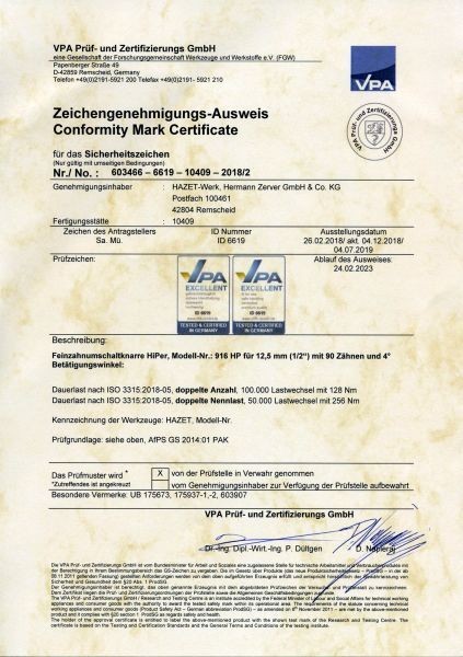 HAZET 3688-2 Arretierwerkzeug, Nockenwelle