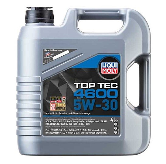 LIQUI MOLY Двигателно масло Top Tec, 4600 артикулен номер: 3763 евтино