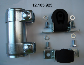 EBERSPÄCHER Montavimo komplektas, duslintuvas prekės numeris: 12.105.925 nebrangu