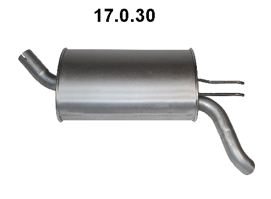 EBERSPÄCHER Einddemper Artikel nummer: 17.0.30 voordelig