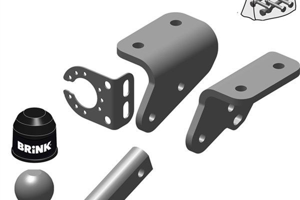 BRINK Anhængertræk Varenummer: 537900 billige