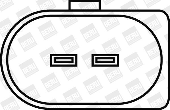 BERU Apgriezienu devējs, Motora vadība raksta numurs: SD012 lēti