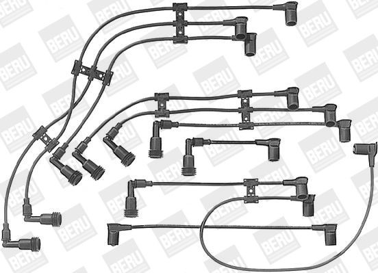 BERU ZE906 Zündleitungssatz