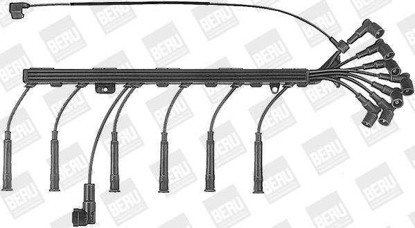BERU ZE763 Zündleitungssatz