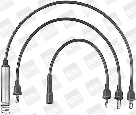BERU Kit de câbles d'allumage UGS: ZEF577 à bon prix