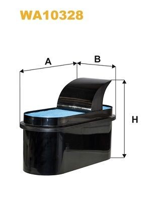 WIX FILTERS Hydraulikfilter, automatisk gearkasse Varenummer: 57281 billige
