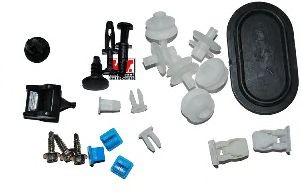 VAN WEZEL 1708796 Montagesatz, Kotflügel PANDA 1.1 4x4 54 PS Benzin 2004