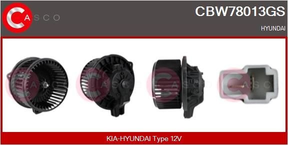 CASCO Innenraumgebläse Artikelnummer: CBW78013GS bestellen