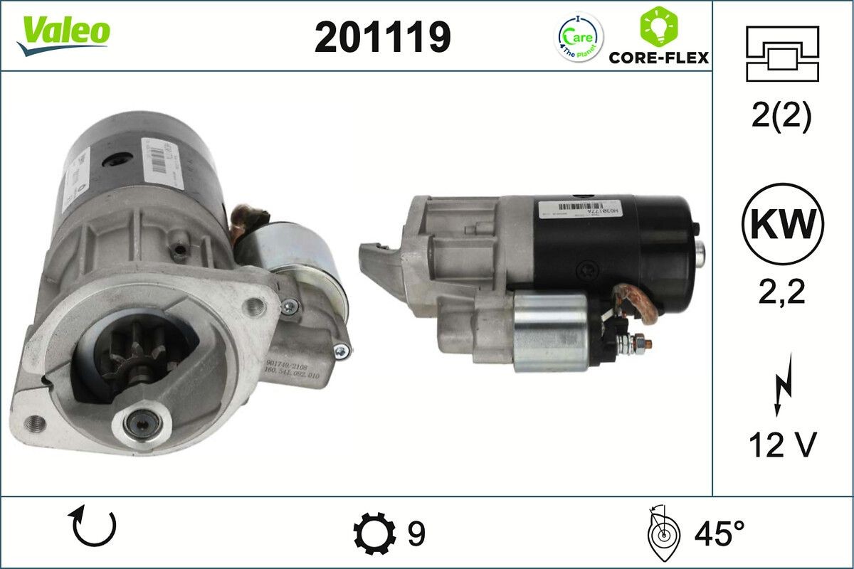 VALEO 201119 Anlasser