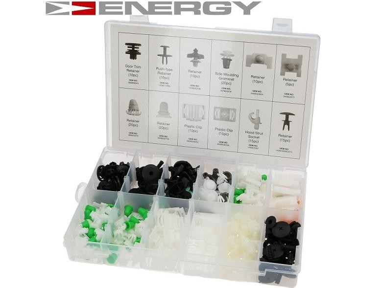 ENERGY NE00755 Halteclipsatz, Karosserie PANDA 1.1 4x4 54 PS Benzin 2004