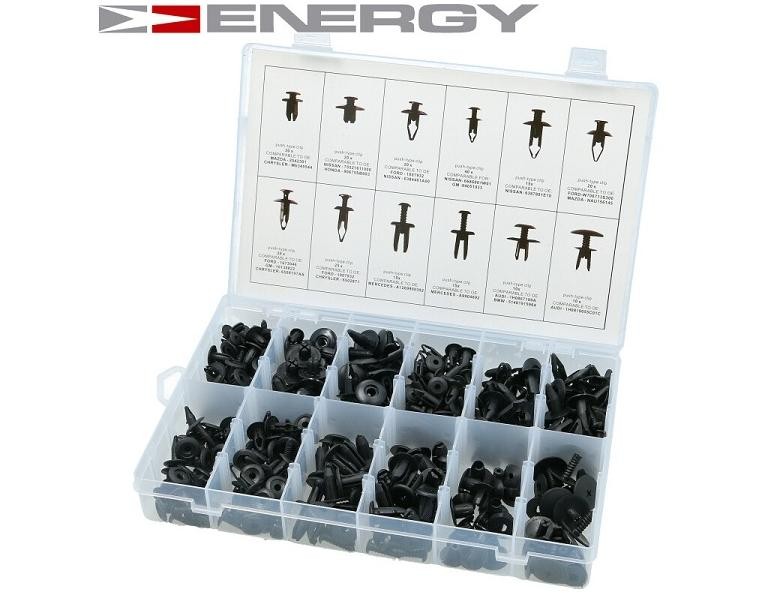 ENERGY NE00764 Halteclipsatz, Karosserie PANDA 1.1 4x4 54 PS Benzin 2004