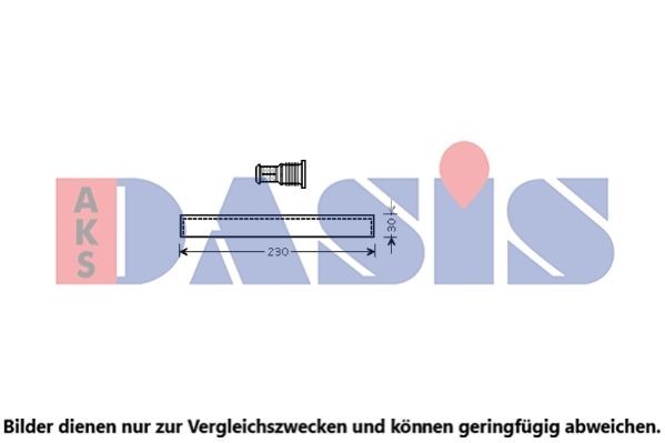 AKS DASIS Secador, ar condicionado Número de artigo: 800116N baixo custo