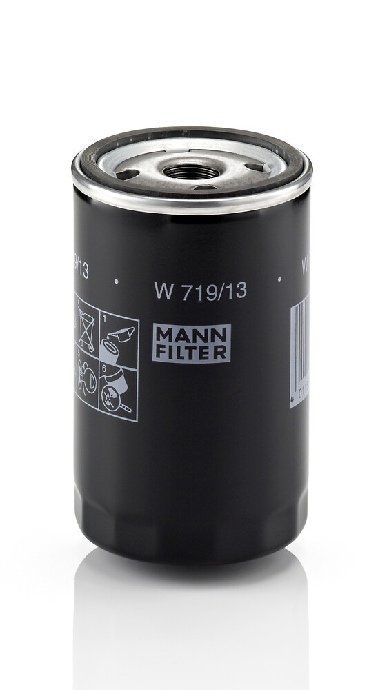 MANN-FILTER Oil filter Article number: W 719/13 (10) cheaply