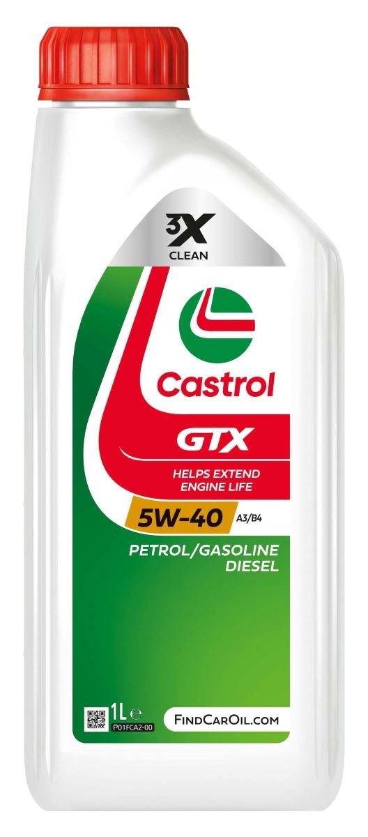 CASTROL Motorolaj GTX, A3/B4. Cikk szám: 15F686 olcsó