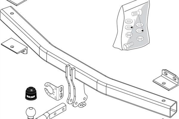 BRINK Теглич артикулен номер: 359000 евтино