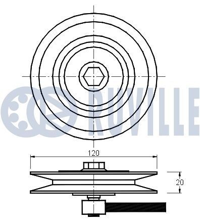 RUVILLE Suspension arm Article number: 937003 cheaply