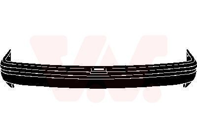 VAN WEZEL Støtfanger bak artikkelnummer: 1837544 billig