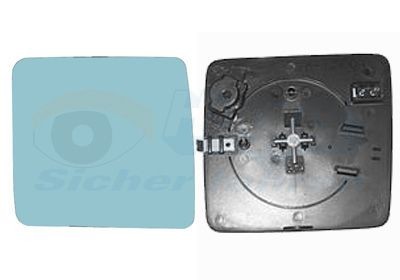 VAN WEZEL Spejlglas, udvendig spejl Varenummer: 3024836 billige