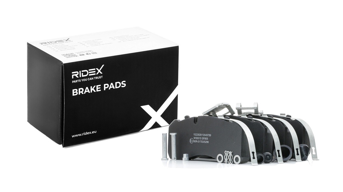 RIDEX Remblokken Artikel nummer: 402B1205 voordelig