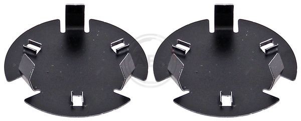 A.B.S. 2024Q Kit d'accessoires, plaquette de frein à disque Classe E E 220 CDI 2.2 (211.006) 150 CH Diesel 2009