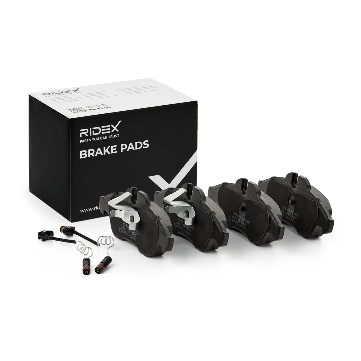 RIDEX Remblokken Artikel nummer: 402B1482 voordelig