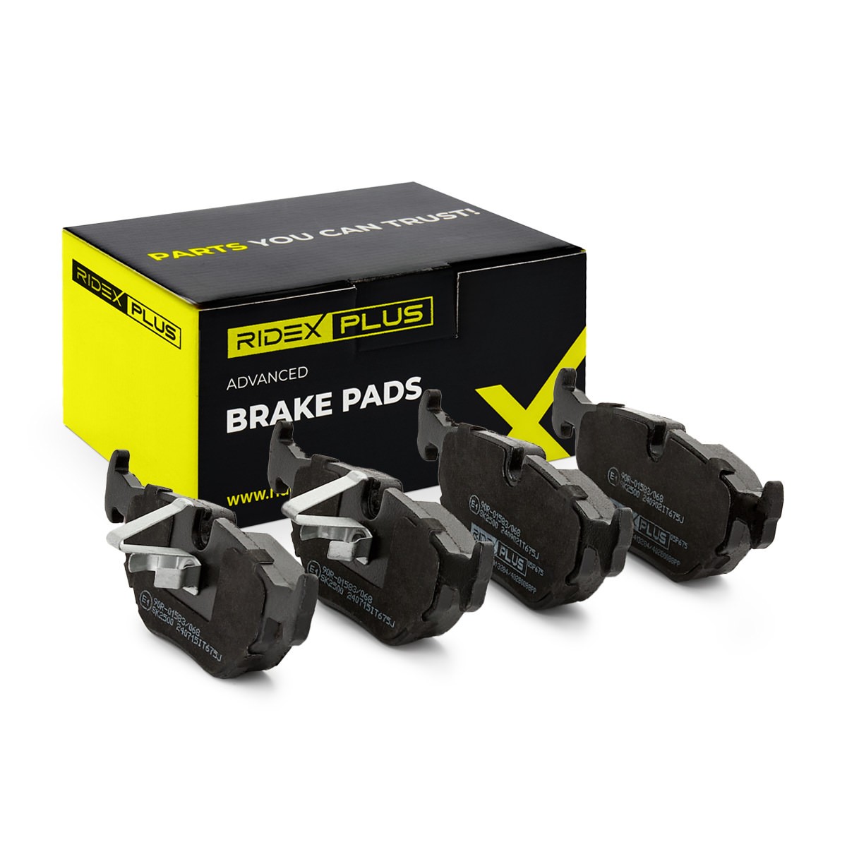 RIDEX PLUS Remblokken Artikel nummer: 402B0088P voordelig