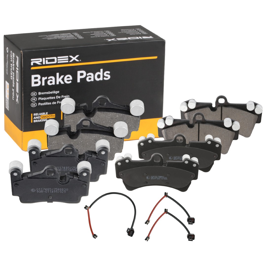 RIDEX Stabdžių kaladėlės prekės numeris: 402B1764 nebrangu